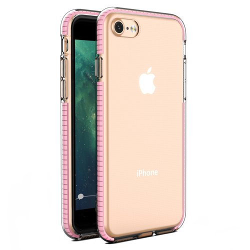Husa Pentru Iphone 7/8/SE 2020 - Gel TPU Spring Armor , Roz
