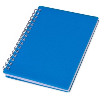 Agenda pentru notite, Zola®, A6, albastra cu arcuri, 60 file Agenda pentru notite, Zola®, A6, albastra cu arcuri, 60 file