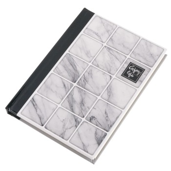 Agenda pentru notite, Zola®,model cu patratele gri, 80 file Agenda pentru notite, Zola®,model cu patratele gri, 80 file