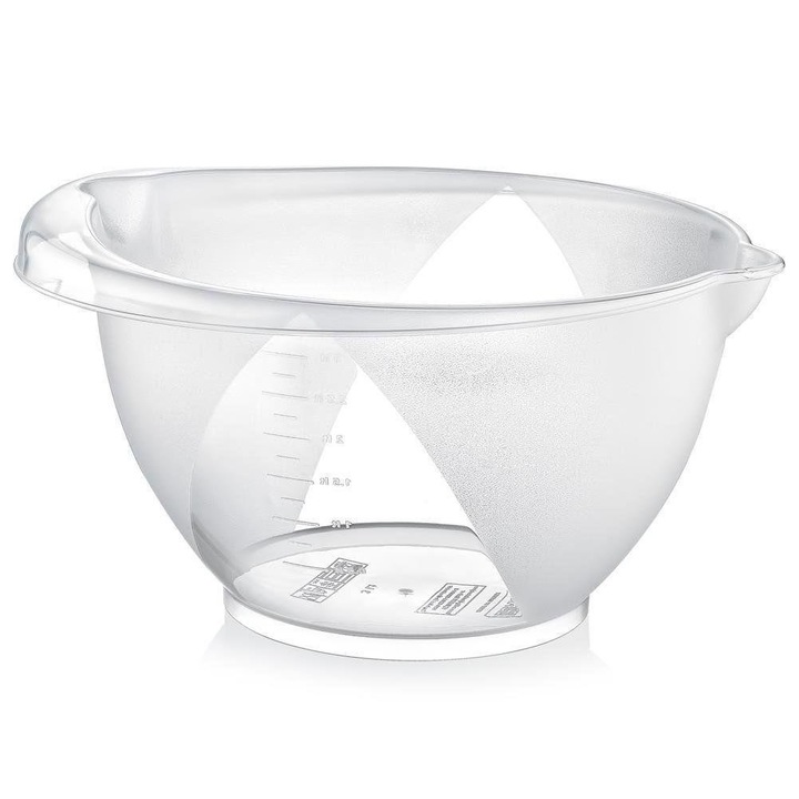 Bol pentru mixer, Orion, Plastic, Transparent, 3L