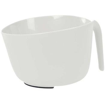 Bol pentru mixer, Excellent Houseware, Plastic, Alb, 3L Bol pentru mixer, Excellent Houseware, Plastic, Alb, 3L