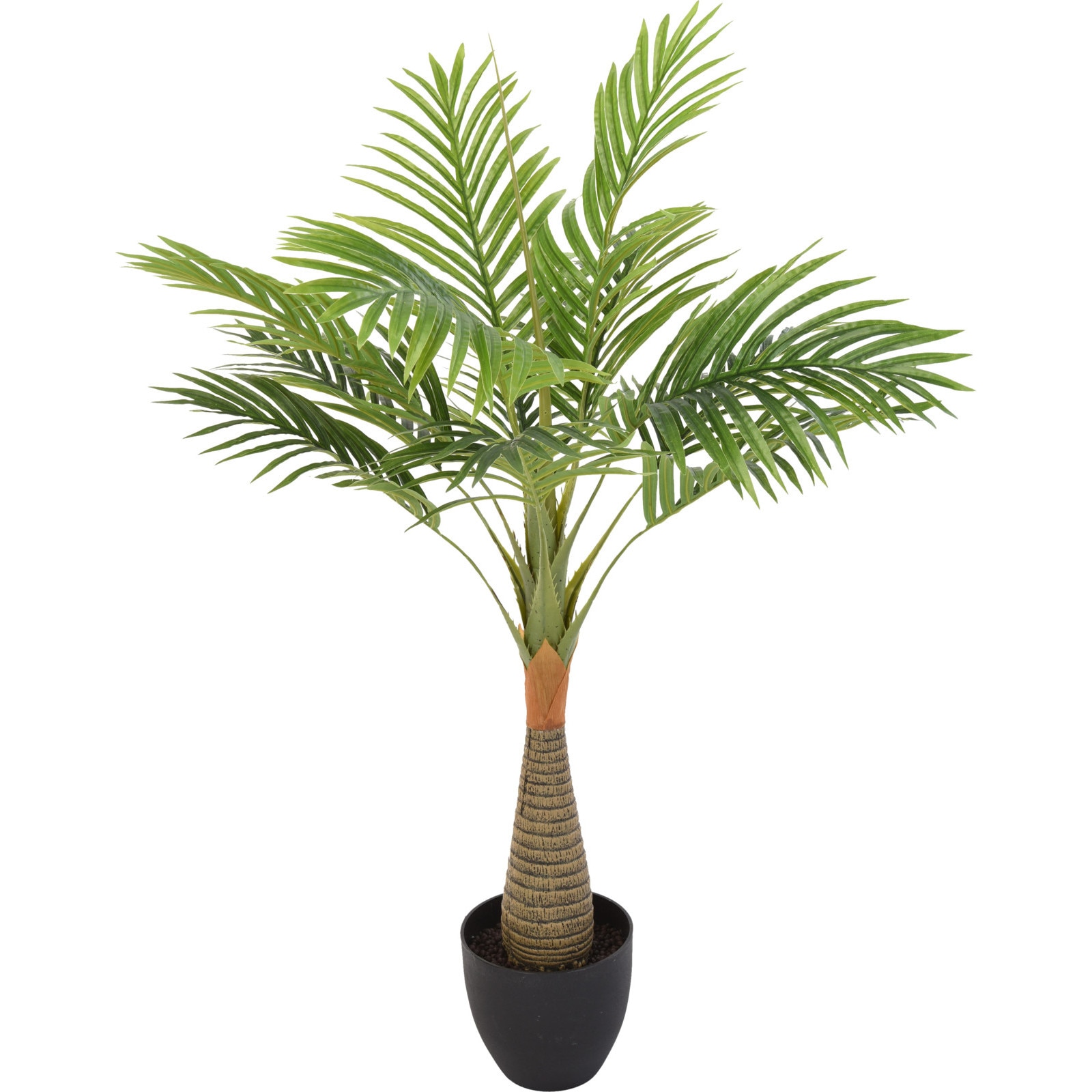 Palmier Artificial cu 12 frunze, in ghiveci, 80 cm