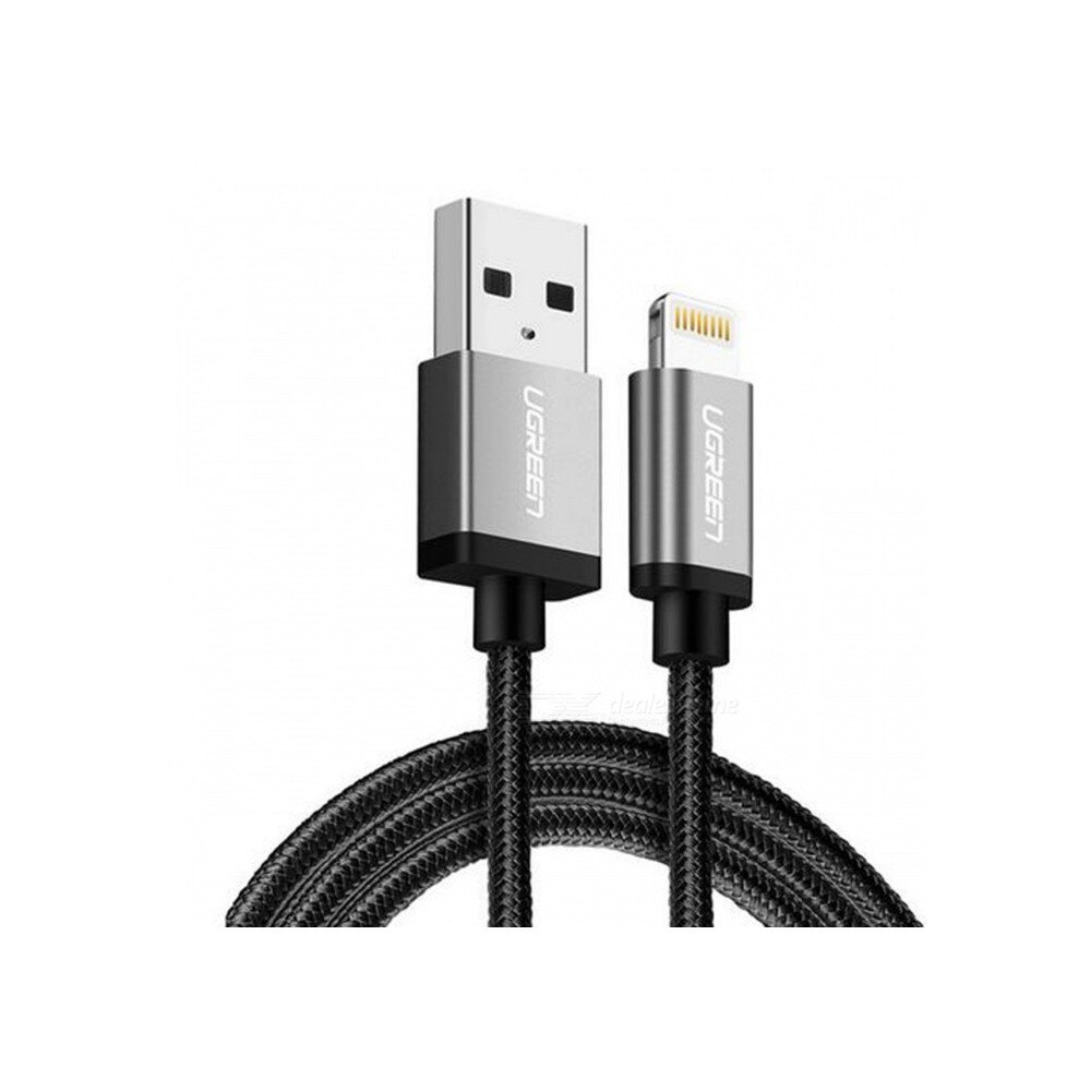 Lightning usb cablu de date si sincronizare de inalta calitate us199 Negru 1Metru