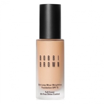 Fond de ten Bobbi Brown Skin LongWear Weightless Full Cover Spf15, Warm Porcelain W-016, 30 ml Fond de ten Bobbi Brown Skin LongWear Weightless Full Cover Spf15, Warm Porcelain W-016, 30 ml