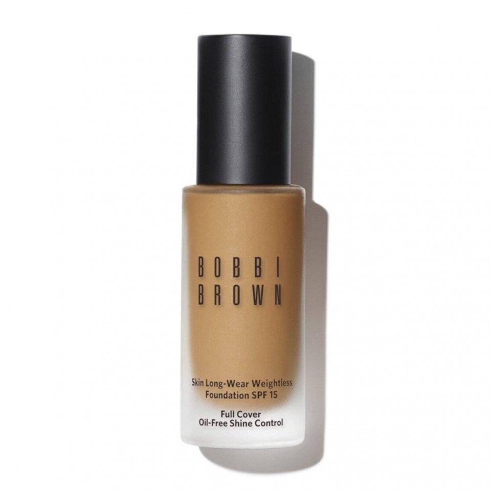 Fond de ten Bobbi Brown Skin LongWear Weightless Full Cover Spf15, Golden Natural, 30 ml