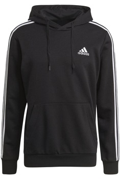 Hanorac Adidas Essentials 3-Stripes - GK9062 6939, Negru Hanorac Adidas Essentials 3-Stripes - GK9062 6939, Negru