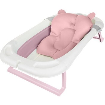 Cadita pliabila cu termometru incorporat si perna idealSTORE, Dimensiuni 83 x 50 x 20 cm, Material PP/TPE, Pliere rapida, Usor de utilizat, Picioare antiderapante, Varsta 0-3 ani, Structura Solida, Culoare,Roz Cadita pliabila cu termometru incorporat si perna idealSTORE, Dimensiuni 83 x 50 x 20 cm, Material PP/TPE, Pliere rapida, Usor de utilizat, Picioare antiderapante, Varsta 0-3 ani, Structura Solida, Culoare,Roz