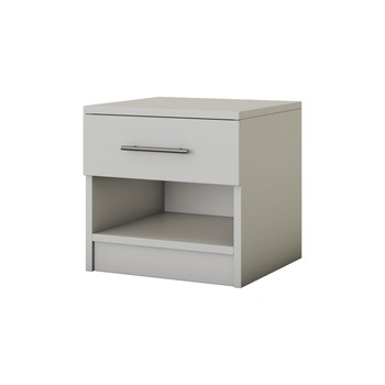 Noptiera Beta, Alb, 45x44x42 cm Noptiera Beta, Alb, 45x44x42 cm