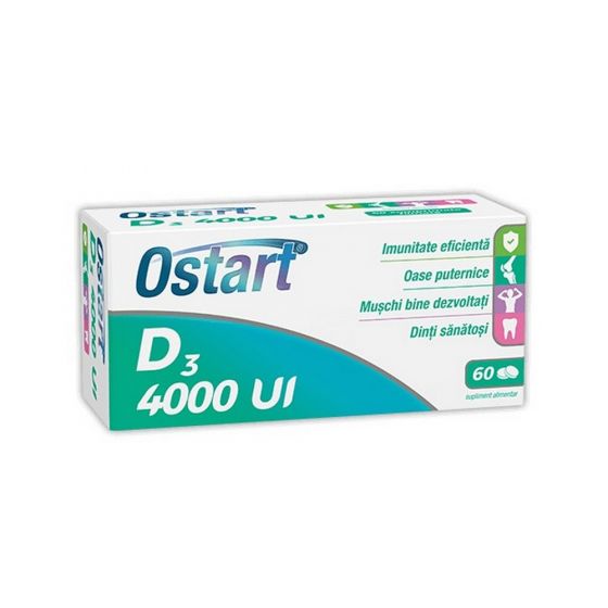 Ostart D3 4000UI 60 comprimate Fiterman