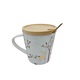 Set 2 cani cu capac Deer Lovers 350ml, Multicolor