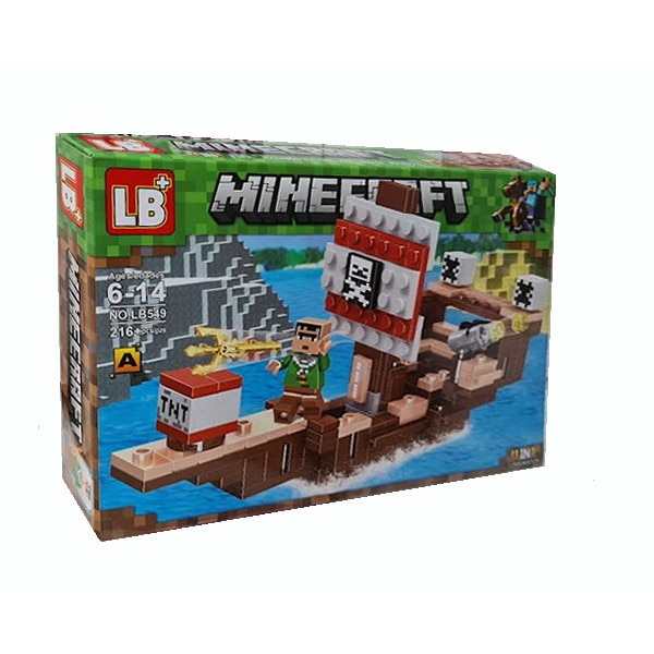 Set de constructie, Pirate Ship Adventure, scena A, 216 piese