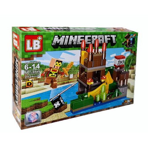 Set de constructie, Pirate Ship Adventure, scena D,cu lumini, 213 piese