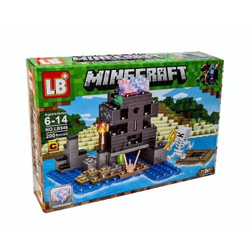 Set de constructie, Pirate Ship Adventure, scena C,cu lumini, 200 piese