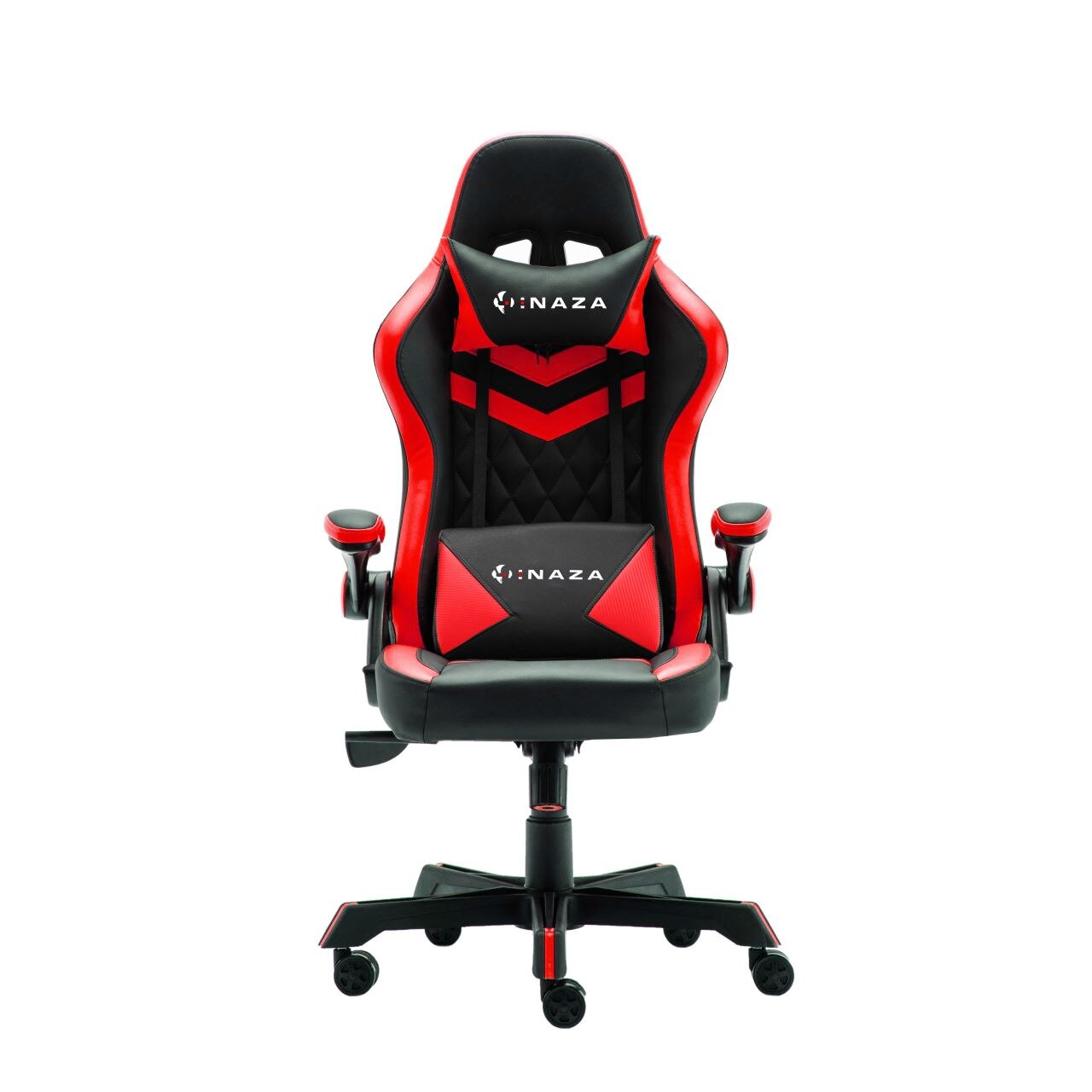 Scaun gaming Inaza Gritstone negru cu rosu
