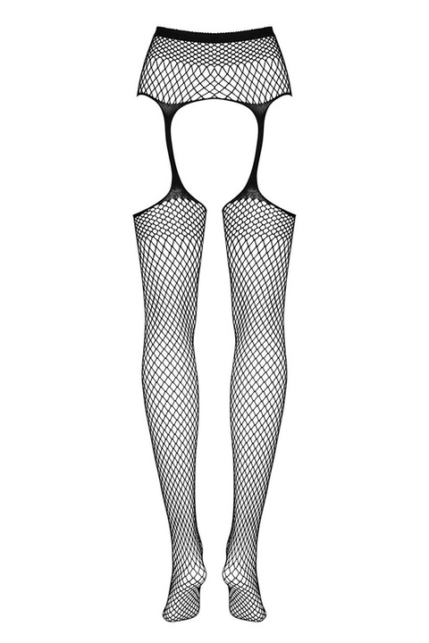 Obsessive S815 női harisnyakötő, fekete, S / M / L