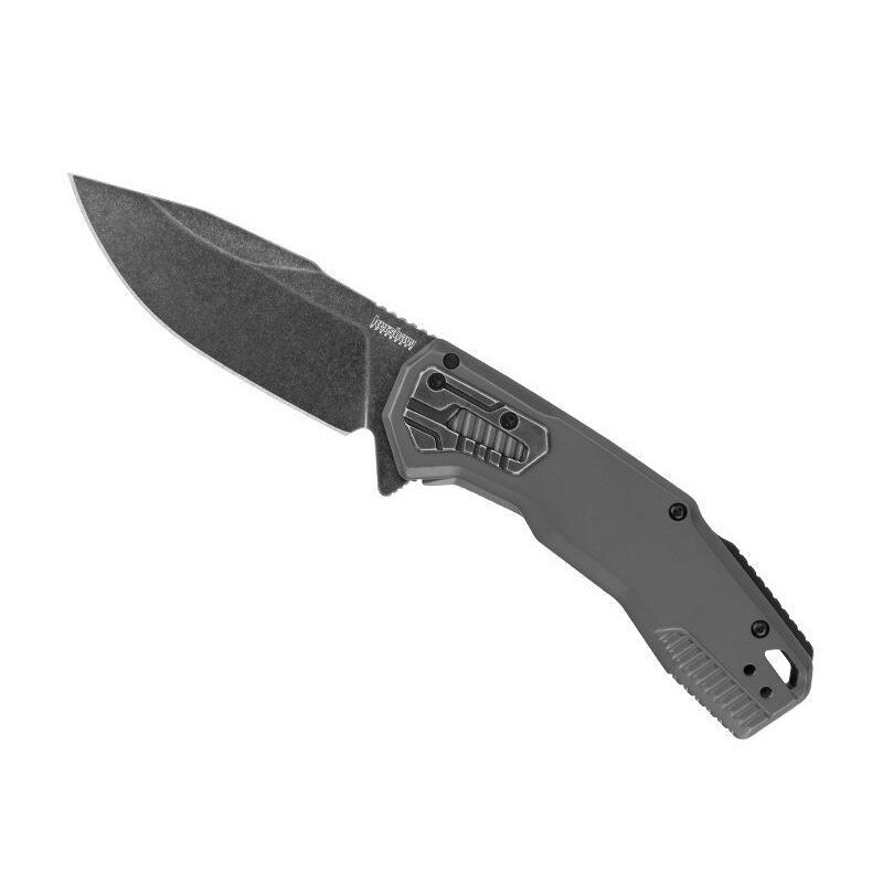 Briceag Cannonball KS.2061, Kershaw, Lama din otel, 11.5 cm, Gri inchis