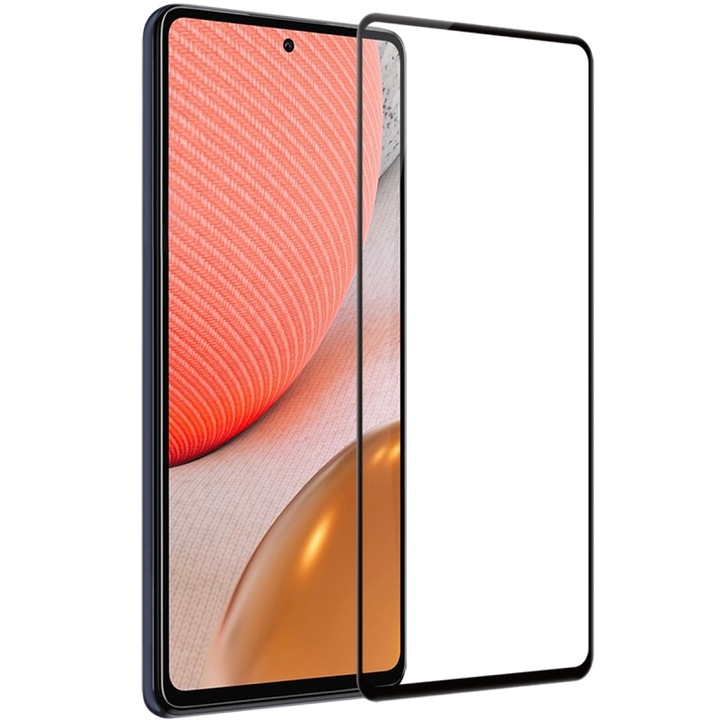 Nillkin CP Plus Pro kijelzővédő fólia Galaxy A72 5G készülékhez, átlátszó / fekete