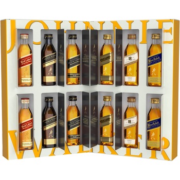 Pachet Johnnie Walker Discovery Pack 2 x 6 Whisky, 0.05l Pachet Johnnie Walker Discovery Pack 2 x 6 Whisky, 0.05l