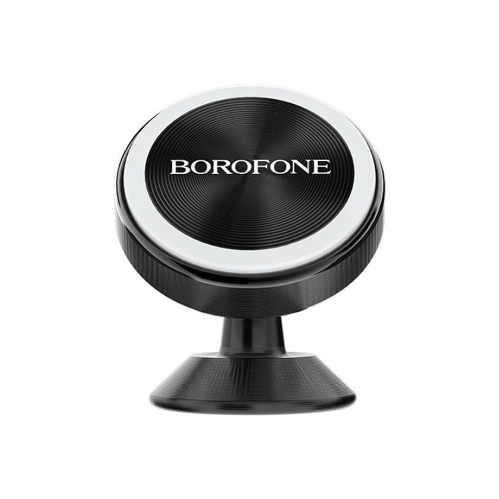 Suport telefon dashboard bh6 metalic cu magnet Negru