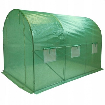 Sera tip tunel, PROCART, 3.5x2x2 m, folie PE 140g/mp, cadru metalic, filtru UV4 Sera tip tunel, PROCART, 3.5x2x2 m, folie PE 140g/mp, cadru metalic, filtru UV4