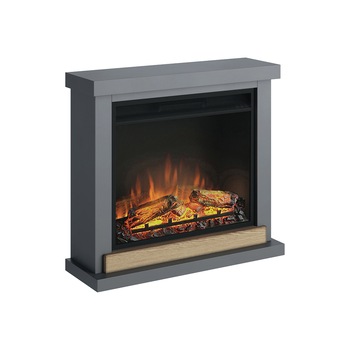 Semineu TAGU Hagen Solid Grey cu Focar Electric PowerFlame, 23 inch, FM469-GR3-23PF1A Semineu TAGU Hagen Solid Grey cu Focar Electric PowerFlame, 23 inch, FM469-GR3-23PF1A