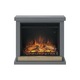 Semineu TAGU Hagen Solid Grey cu Focar Electric PowerFlame, 23 inch, FM469-GR3-23PF1A