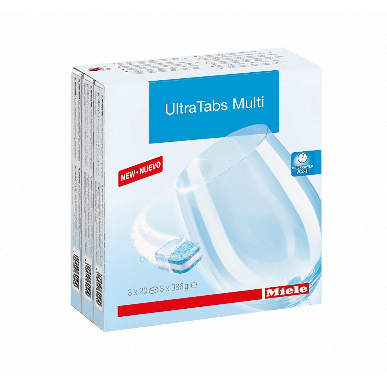 Detergent tablete vase Miele, 60 buc / 1.16 kg, 60 spalari
