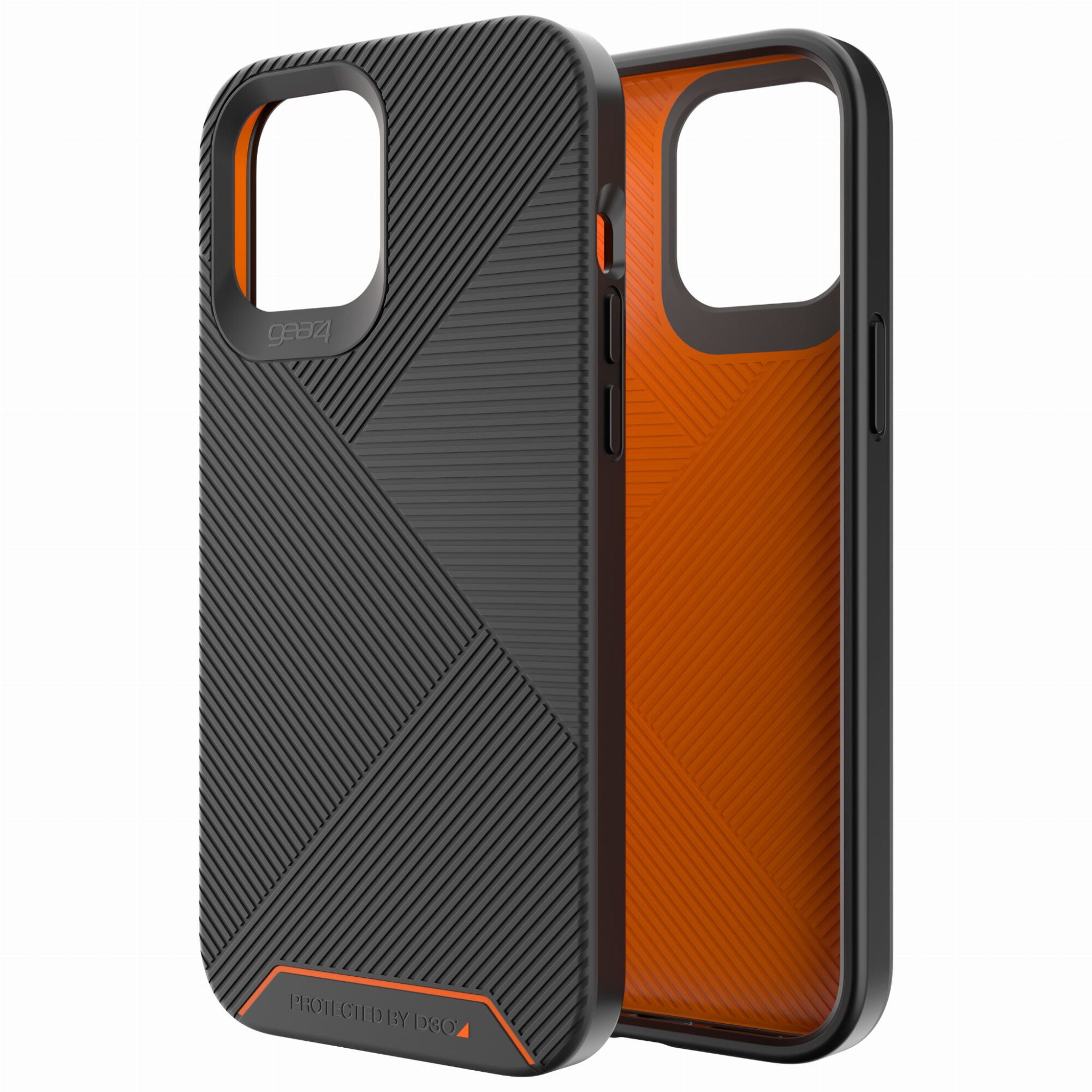 Husa de protectie Gear4 Battersea pentru iPhone 12 Pro Max, Policarbonat, Negru
