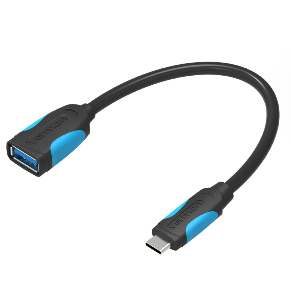 Cablu de date Vention, USB Mama to USB-C, 15 cm, Negru