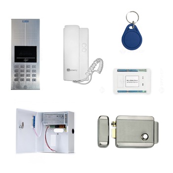 Kit interfon audio 20 apartamente Kit interfon audio 20 apartamente