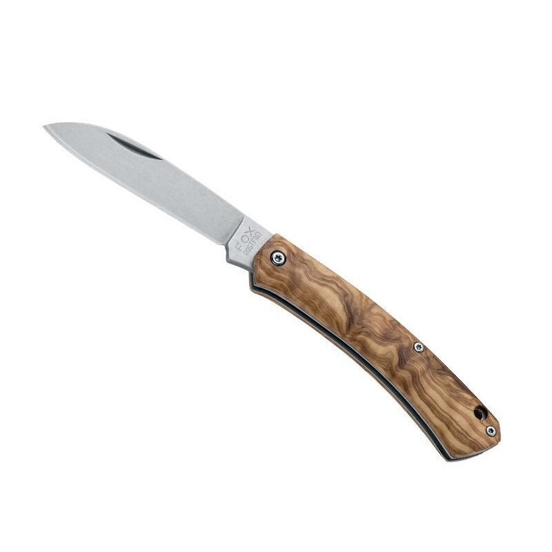 Briceag Nauta FX.230OL, FOX, Lama din otel, Maner din lemn, 8.5 cm, Maro