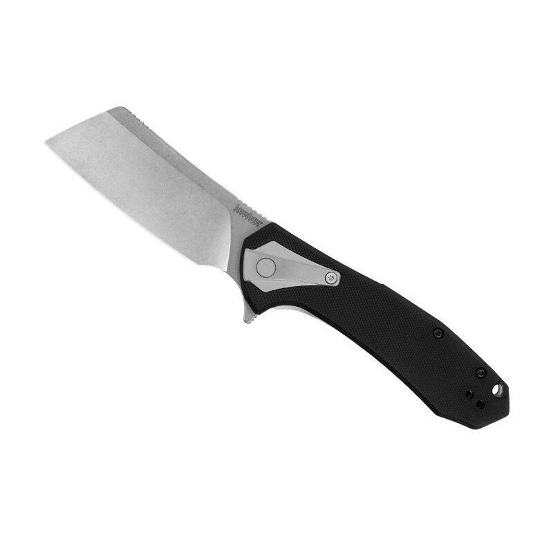 Briceag Bracket KS.3455, Kershaw, Lama cleaver din otel, 11 cm, Negru