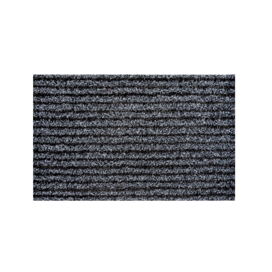 Covor intrare interior / exterior Deco, cocos, polipropilena, dreptunghiular, 60 x 90 cm, gri