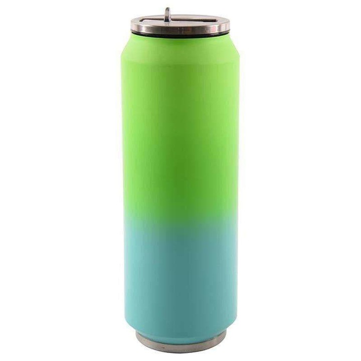 Orion termobögre, Rozsdamentes acél, 700 ml, Zöld/Kék