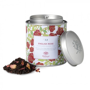 Ceai negru English Rose Whittard of Chelsea, frunze, Aroma de trandafir, 100 g Ceai negru English Rose Whittard of Chelsea, frunze, Aroma de trandafir, 100 g