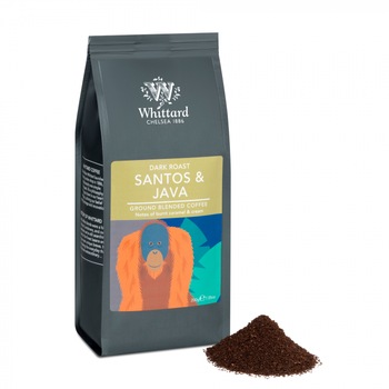 Cafea macinata Santos & Java Whittard of Chelsea, 100% Arabica, 200 g Cafea macinata Santos & Java Whittard of Chelsea, 100% Arabica, 200 g