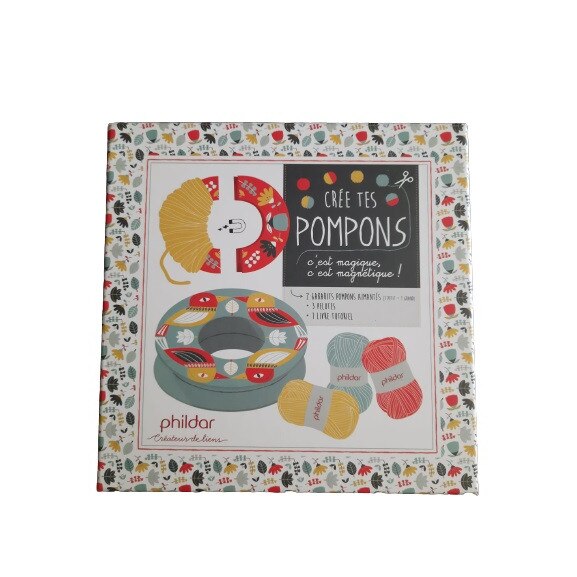 Kit pentru realizare pompoane de 6 si 9 cm diametru