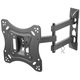 Suport TV de perete A+ SPB5123, reglabil, 23"-43" (60cm-108cm), Negru