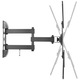 Suport TV de perete A+ SPB5143, reglabil, 23"-55" (60cm-139cm), Negru