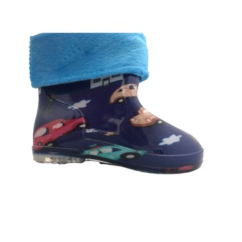 Cizme cauciuc scurte Vehicule 10336, Albastru Cizme cauciuc scurte Vehicule 10336, Albastru