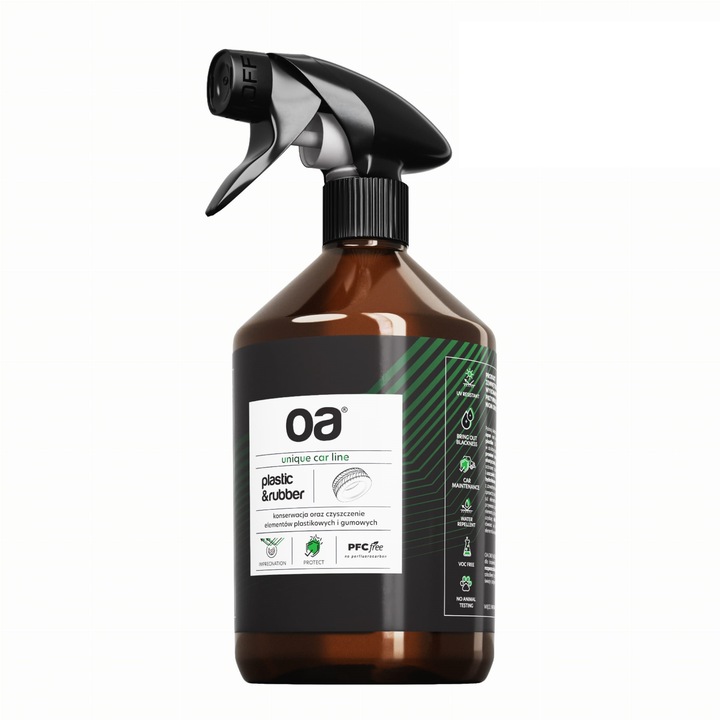 Autótisztító spray, OA, Gumi + Műanyag, 500 ml