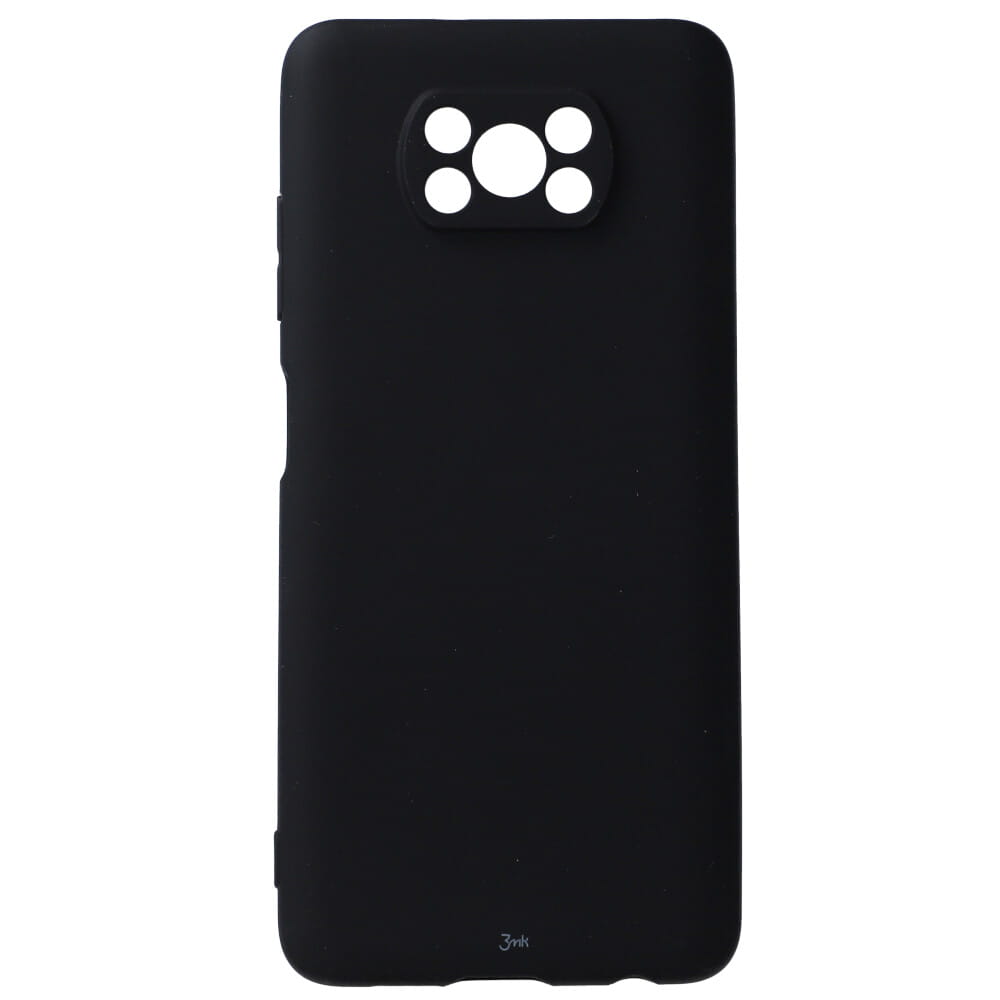 Калъф 3MK Matt, За смартфон Xiaomi Poco X3 Pro, Черен - eMAG.bg