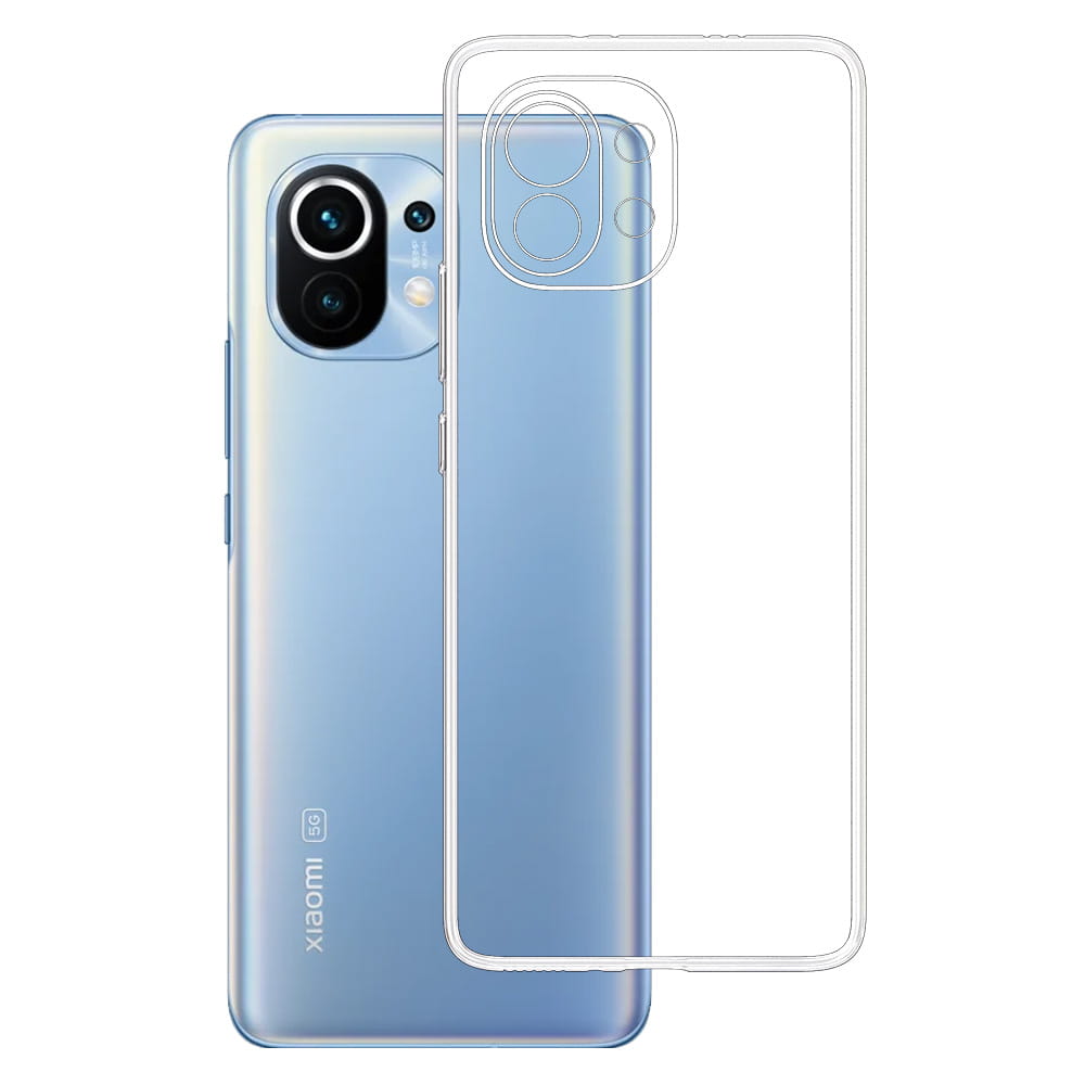 Husa protectoare 3mk Clear Case Xiaomi Mi 11 5G, transparent