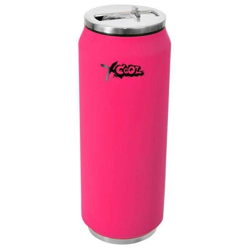 Cana termica Orion, Inox, 500 ml, Roz