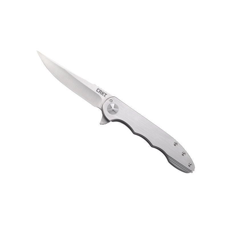 Cutit CRKT, Up&At Em, Otel/Inox, 12 cm, Argintiu