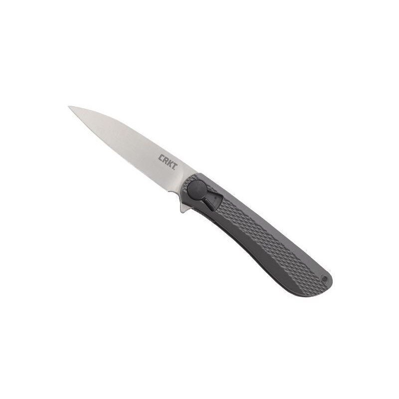 Cutit CRKT, Slacker, Otel/Aluminiu, 11 cm, Argintiu/Negru