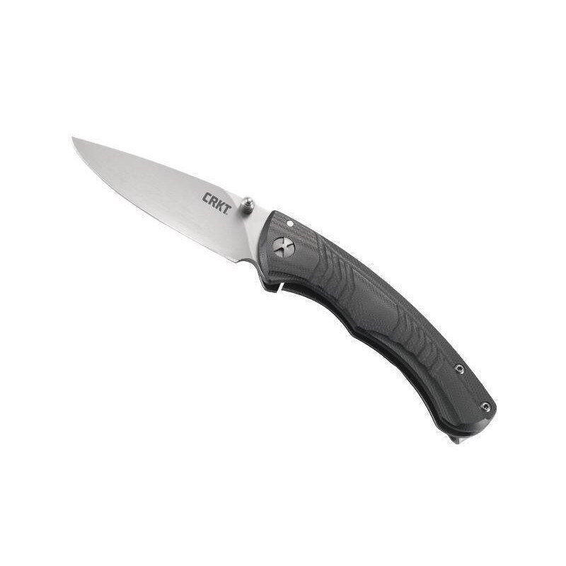 Cutit CRKT, Full Throttle, Otel, 10.5 cm, Argintiu/Negru