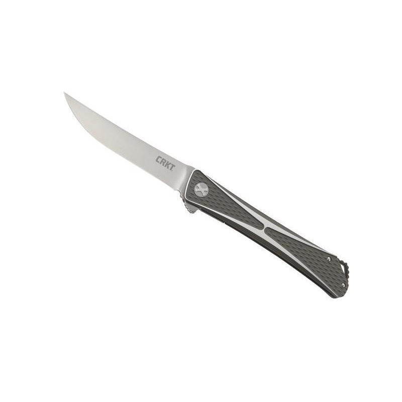 Cutit CRKT, Jumbones, Otel/Aluminiu, 15.5 cm, Argintiu/Gri