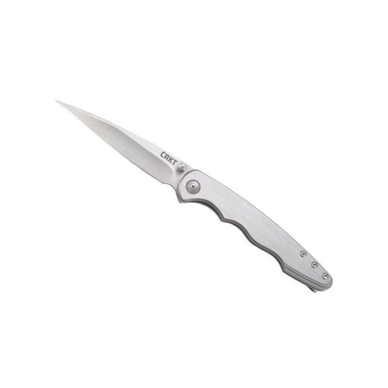 Cutit CRKT, Flat Out, Inox, 11 cm, Argintiu