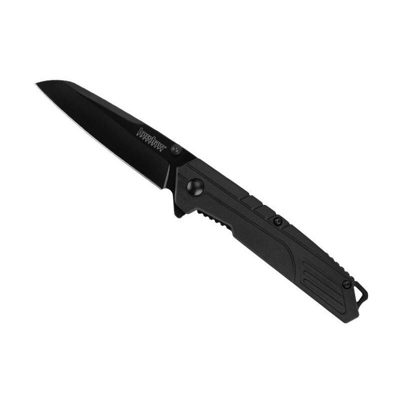 Briceag Fibre KS.1367, Kershaw, Lama din otel inoxidabil, 11 cm, Negru